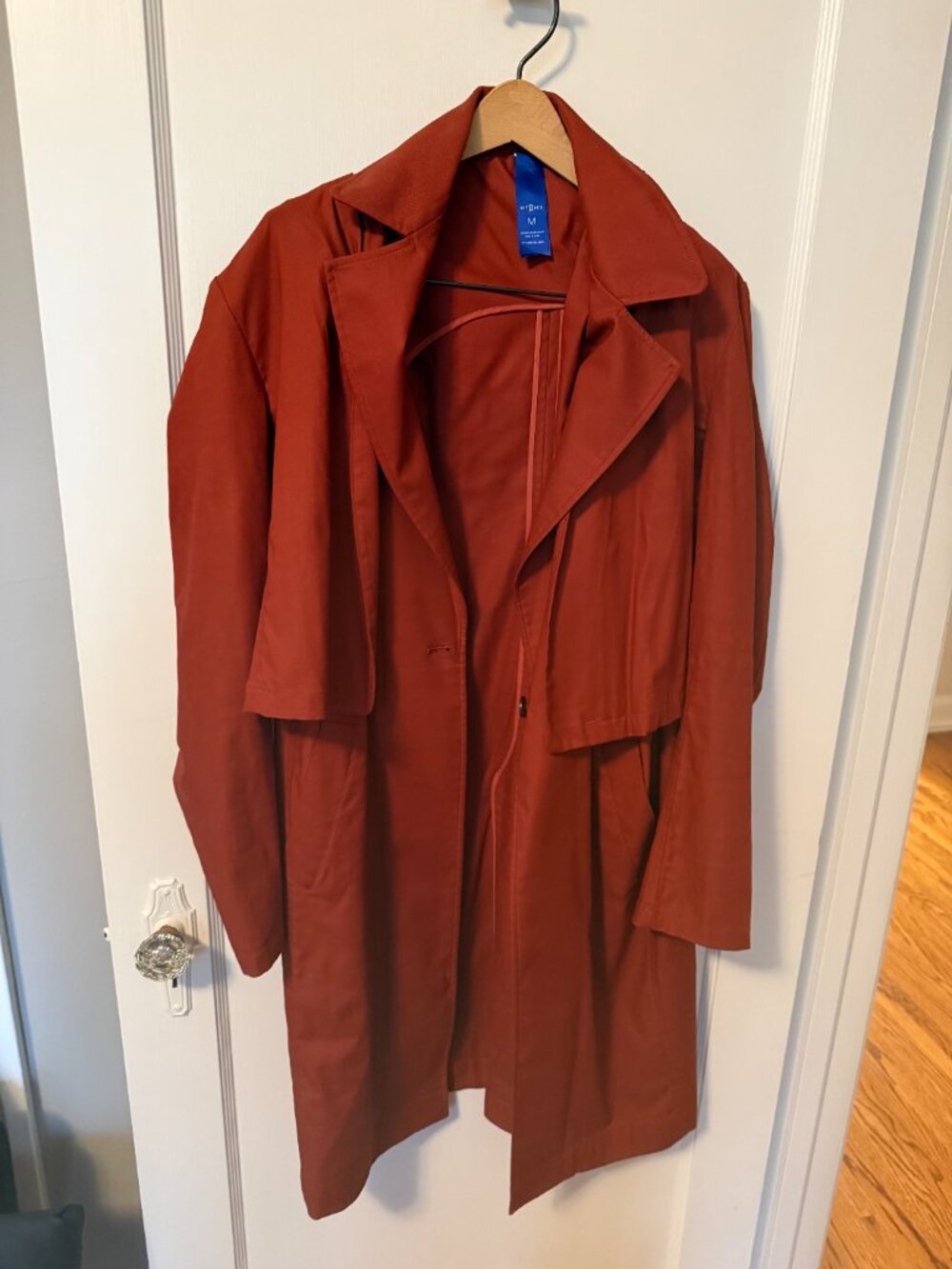 Kit and Ace Rust dual wear trench (Sleeves can come off to turn into a vest)